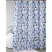 Купить Штора 180х180 для ванной TRIANGULAR SCRAWL (blue) ch-21260/0 в Клинцах в Интернет-магазине Remont Doma