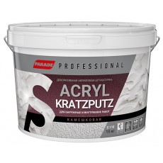 Декоративная штукатурка камешковая PARADE Professional Acryl KRATZPUTZ S110 К2 15 кг