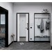 Купить Дверь металлическая 7,5 см Флорида Зеркало 860*2050 левая в Клинцах в Интернет-магазине Remont Doma