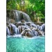 Декоративное панно VIP Хрустальные водопады 268х196 (8 листов) - купить по низкой цене | Remont Doma