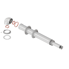 Комплект дымоходный коаксиальный для NAVIEN белый (для Eco Nova)