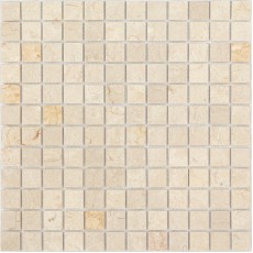 Мозаика из стекла и натурального камня Botticino MAT 15x15х4(305*305)