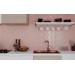 Купить Плитка настенная Metrotiles Розовый 10х20 в Клинцах в Интернет-магазине Remont Doma