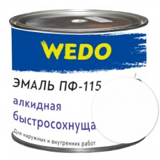Эмаль ПФ-115 "WEDO" белый 1,8 кг