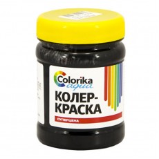 Колер-краска "Colorika aqua" черная 0,3 кг