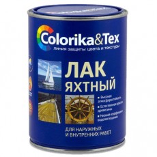 Лак для яхт матовый "Colorika&Tex" 0,8 л
