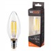 Купить Светодиодная лампа FILAMENT 25SCFT7E14 свеча 7Вт 4000K Е14 в Клинцах в Интернет-магазине Remont Doma