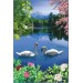 Купить Декоративное панно Лебединое озеро 134х196 (4л) в Клинцах в Интернет-магазине Remont Doma