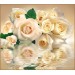Декоративное панно VIP Белые розы 294х260 (12л) , цена – купить в Клинцах