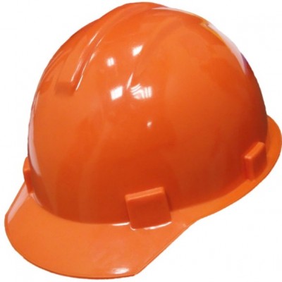 Каска строительная оранжевая RUS 12201