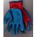 Купить Перчатки нейлоновые  с рифленым латексным  покрытием (красно-синий) в Клинцах в Интернет-магазине Remont Doma