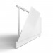 Купить Экран с откидными дверцами 1690*540-580 (Белый) в Клинцах в Интернет-магазине Remont Doma