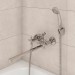 Купить Смеситель для ванны с длинным изливом Duplex Milardo DUPSB02M10 в Клинцах в Интернет-магазине Remont Doma