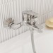 Купить Смеситель для ванны Milardo Horizont HORSB02M02 (излив 15 см) в Клинцах в Интернет-магазине Remont Doma