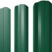 Штакетник М-образный односторонний RAL 6005 зеленый мох h=1,5 м Металлический штакетник- Каталог Remont Doma