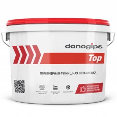 Шпаклевка-паста финишная "Danogips" DANO TOP (ведро 15л, 24кг, 0-3мм)
