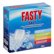 Чистящее средство Fasty для посудомоечных машин, соль, 750 г