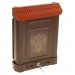 Купить Ящик почтовый ПРЕМИУМ с металлическим замком (коричневый, с орлом) в Клинцах в Интернет-магазине Remont Doma
