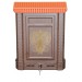 Ящик почтовый ПРЕМИУМ с металлическим замком (коричневый, с орлом): цены, описания, отзывы в Клинцах