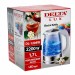 Купить Чайник DELTA LUX DL-1204W корпус из жаропрочного стекла, белый: 2200 Вт, 1,7 л в Клинцах в Интернет-магазине Remont Doma